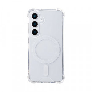 Skal Samsung Galaxy S25 - Transparent Magsafe Rugg