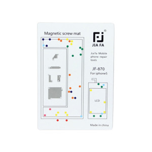 iPhone 5 / 5S / 5C Magnetisk skruvmatta med karta