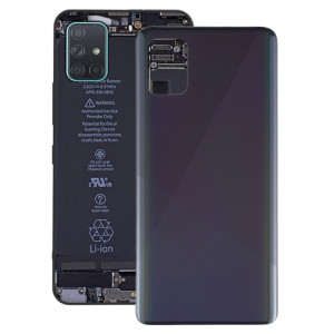 Baksida Samsung Galaxy A51 Svart Skal-A51-23