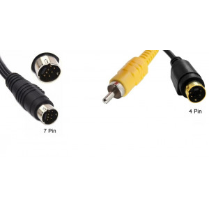 Kabel SVideo 7-pin --> RCA + SVideo 4-pin (2m)