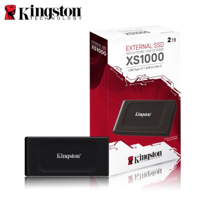 Extern SSD - 2TB Kingston XS1000 USB 3.2 Gen 2 SXS1000/2000G