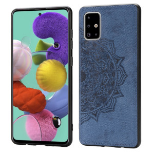 Skal Samsung Galaxy A51 Mandala Silikontyg Blå