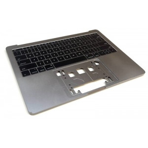Tangentbord Macbook Pro A1708 Svenskt palmrest Silver