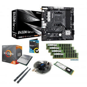 net2world Uppgraderingspaket - AMD AM4 Ryzen 5 + MK + 8GB