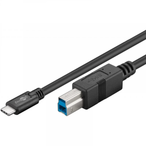 USB Typ C till USB 3.0 Typ B Kabel