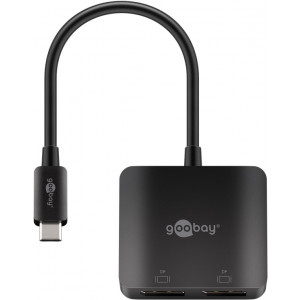 USB-C - Displayport x 2 adapter hane - hona 60171