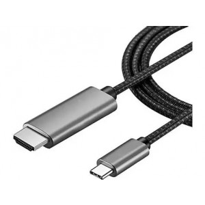 USB-C - HDMI kabel (hane - hane) 2m CL-191