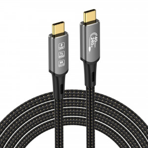 USB-C Thunderbolt 4 kabel 40Gb/s 240W 8K 1m 590629