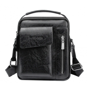 Väska Weixier Axelväska Messenger, svart BAG-021
