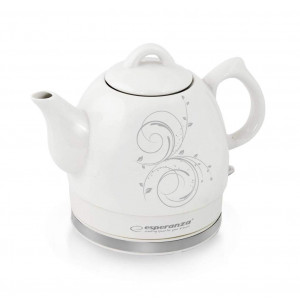 Vattenkokare 1.2L 1350W Keramisk Vit Alamere