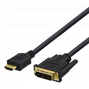 HDMI - DVI kabel 3m DVI-D single link 100023