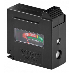 Batteritestare för AAA AA C D 9V LR1 N batterier
