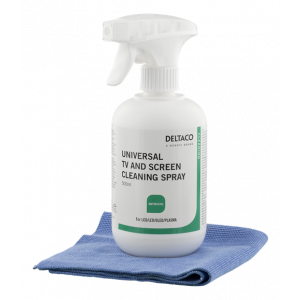 Rengöring Skärmar 500ml sprayflaska med fiberduk