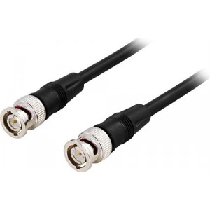 Kabel koaxial BNC RG59 ha-ha, 5m.