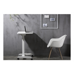OFFICE Höjdjusterbar arbetsstation med gasfjäder, tiltbar bordskiva, 600x531x758~1128mm DELO-0111