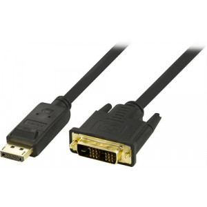 Kabel DisplayPort - DVI (ha-ha) (0.5m).