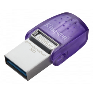 USB Minne - 256GB USB 3.2 - Kingston USB-A + USB-C