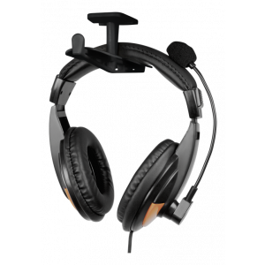 Headset hängare för 2 headset under skrivbord GAM-062