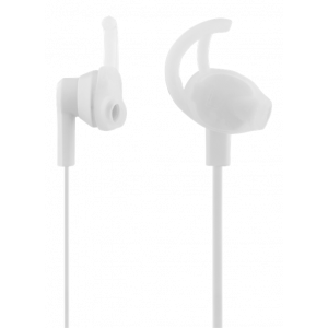 Mobilheadset Stay In-Ear Hörlurar 3.5mm Sport Vit