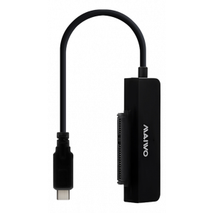 Hårddiskadapter SATA till USB-C dockning adapter med box K104C Black