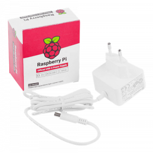 Raspberry Pi 4 Eu Power Supply White KSA-15E-051300HE