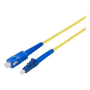 Fiberoptisk kabel LC - SC singlemode 3m