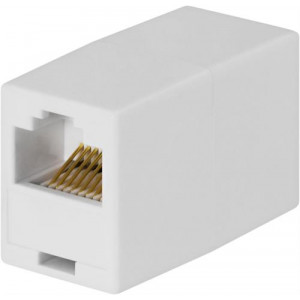 Modularskarvdon RJ45 8-pin 8P/8C vit