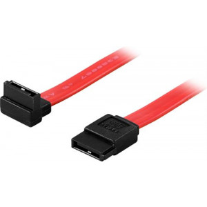 Vinklad SATA kabel