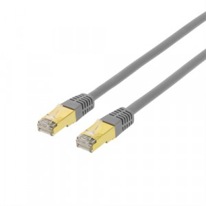 Nätverkskabel Cat7 (0.3m) FTP Guldpläterad
