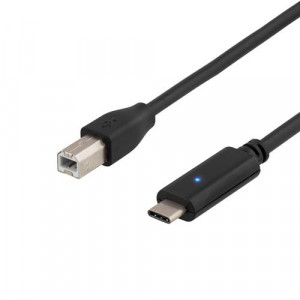 USB-C - USB-B kabel 2m USBC-1016