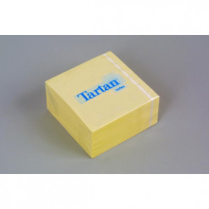 Notispapper 76x76mm Gula självhäftande 100 blad