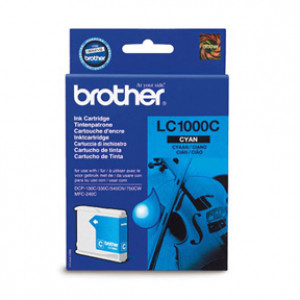 Brother LC1000C bläckpatroner Original Cyan 1 styck