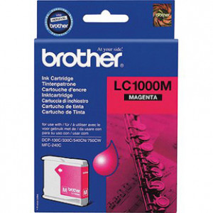 Brother LC1000M bläckpatroner Original Magenta 1 styck