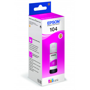 Epson 104 EcoTank Bläck Flaska Magenta Original