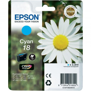 Epson 18 T1802 Cyan Original