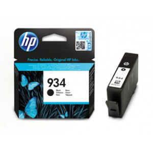 HP 934 Svart Original bäckpatron