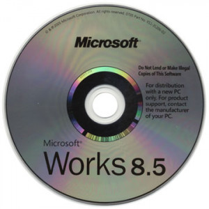 Microsoft Works 8.5 Svensk.