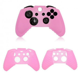 XBOX One Handkontrollerskydd i silikon Rosa XBOX-001