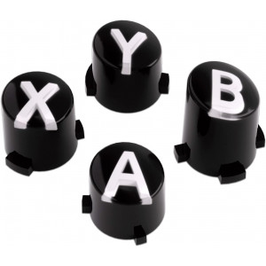 XBOX One Knappsats handkontroll ABXY Svart 4 st 101743