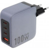 Laddare - USB-C 100W PD GaN | USB-A + 3xUSB-C