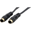 Deltaco AV-5 S-videokabel 5 m S-Video (4-pin) Svart
