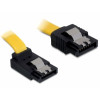 DeLOCK SATA 0.2m SATA-kablar 0,2 m Gul
