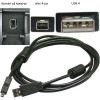 Kabel USB 2.0 A ha - Mini B för Fuji