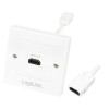 LogiLink AH0014 kabeladaptrar HDMI female Vit