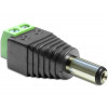 Strömadapter 12V DC-kontakt ha till 2pin skruvplin