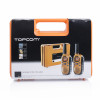 Topcom RC-6404 tvåvägsradio 8 kanaler 446 MHz Svart, Orange