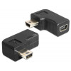 DeLOCK 65448 kabeladaptrar USB-B mini Svart