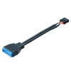 Kabel USB 3.0 ha 19-pin till USB 2.0 intern 9-pin