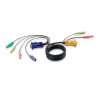 Aten 2L5302P KVM-kablar Svart 1,8 m