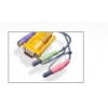 Aten 2L5302P KVM-kablar Svart 1,8 m